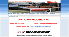 Desktop Screenshot of aeroliner-boats.com